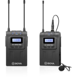 BOYA BY-WM8 Pro-K1 UHF MonoStereo Dual-Channel Wireless Lavalier Microphone System