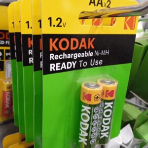 KODAK AA 2PACK RECHARGEABLE 1.2V