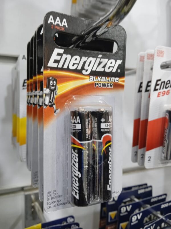 Energizer AAA alkaline power