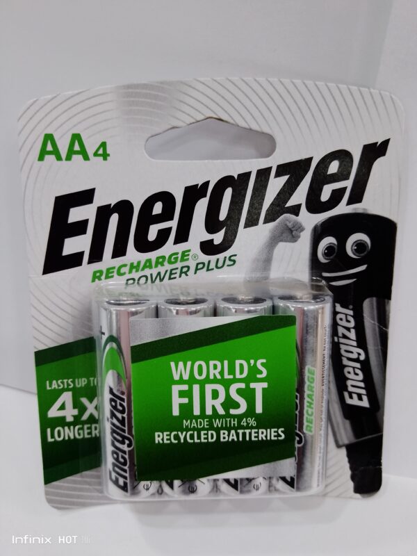 ENERGIZER AA 4PACK RECHARGEABLE