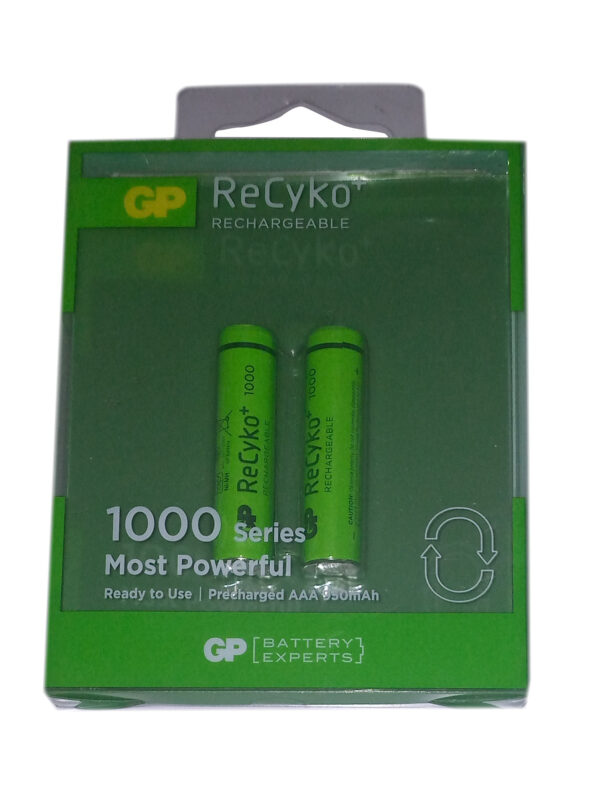 GP ReCyko AAA Rechargeable 950mAH Batteries