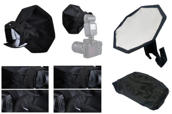 octagon speedlite softbox 18cm