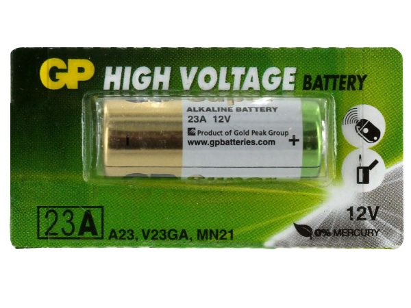 GP 12V Alkaline Batteries – Size 23A