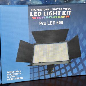Professional Photo & Video LED Light Kit Pro LED 600
