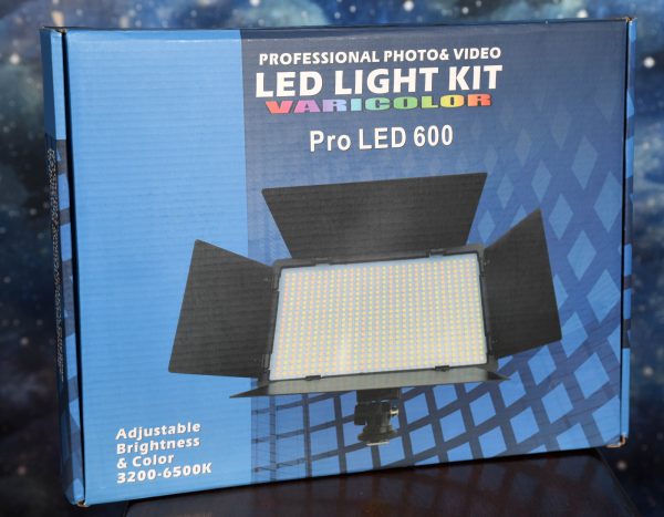 Professional Photo & Video LED Light Kit Pro LED 600