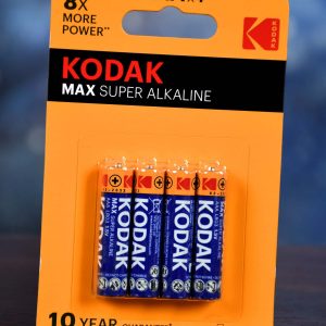 AAA4 BATTERY KODAK MAX SUPER ALKALINE