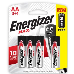 Energizer Alkaline 3+1  AA