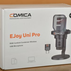 Comica EJoy Uni Pro RGB Cardioid Condenser Wireless USB Microphone